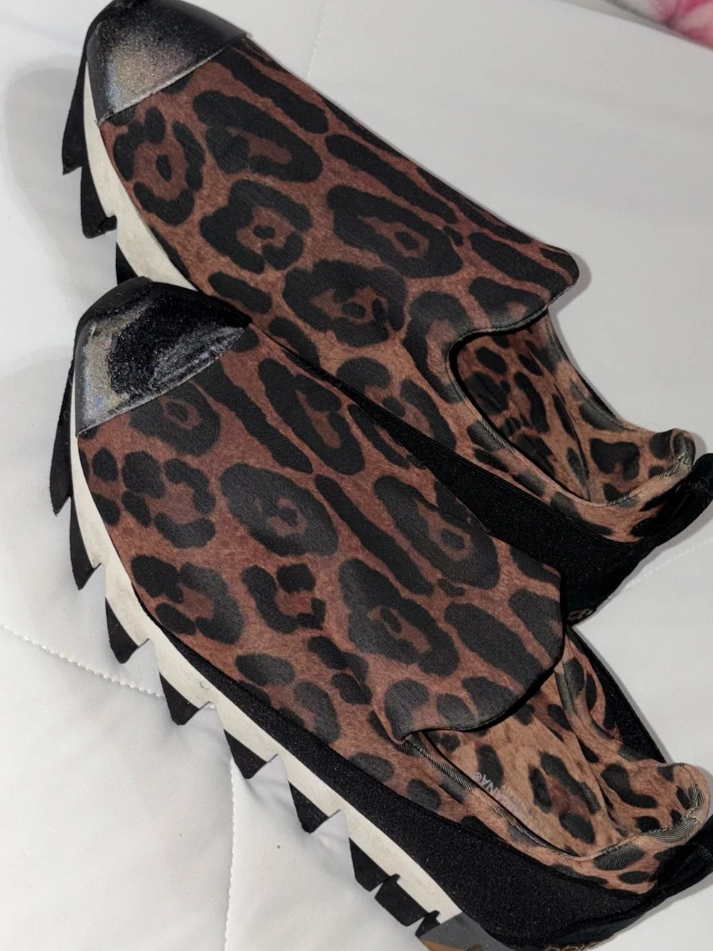 Dolce and Gabbana Leopard Print Platform